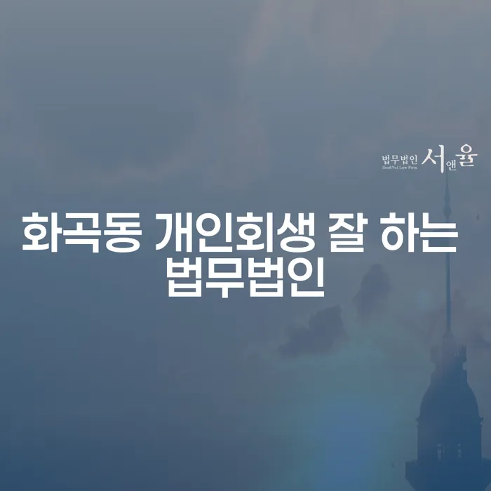 화곡동 개인회생 잘 하는 법무법인